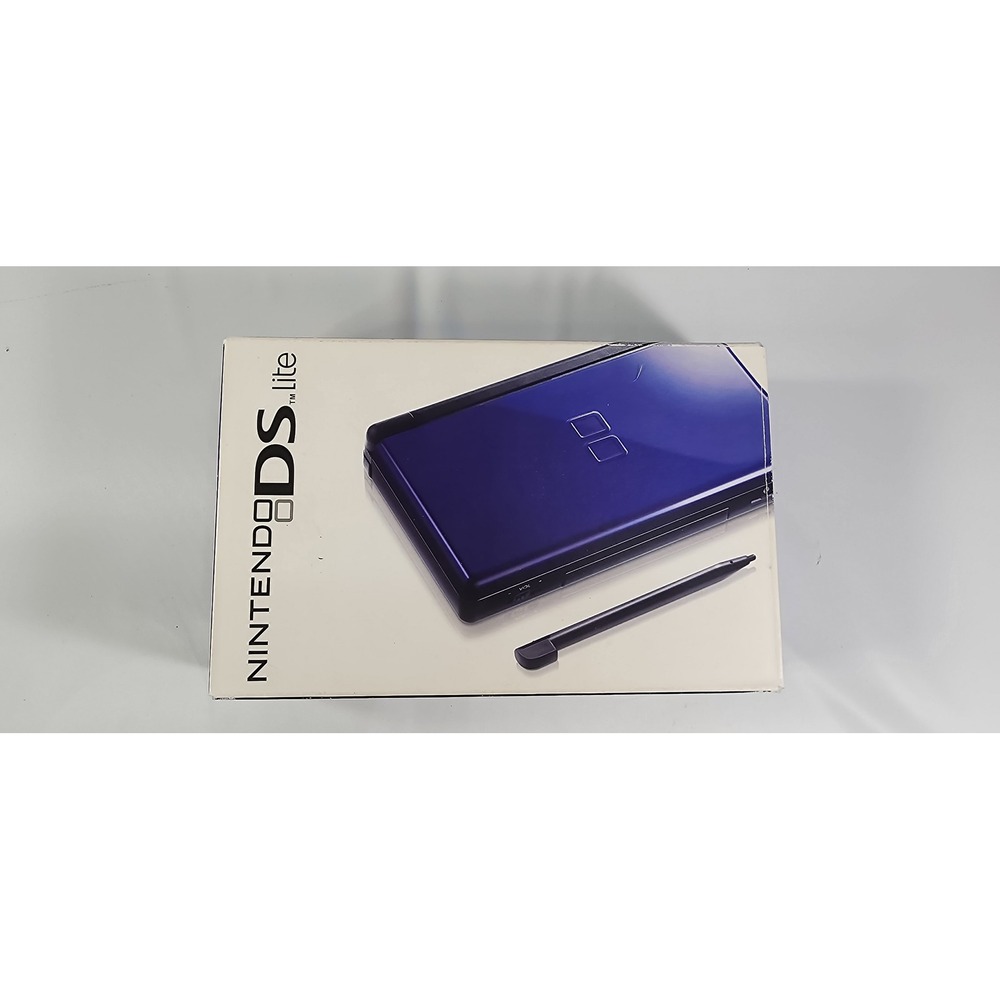 Tested Mint Nintendo DS Lite Cobalt Blue Handheld USG-001 open box